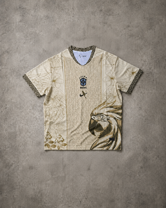 Amazonia Eagle Tee – Cream / Olive